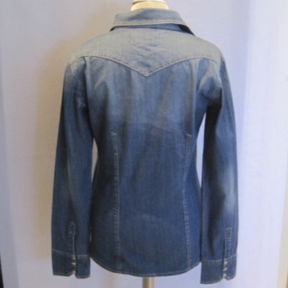 SPACE STYLE CONCEPT Denim shirt - Picture 2 of 6